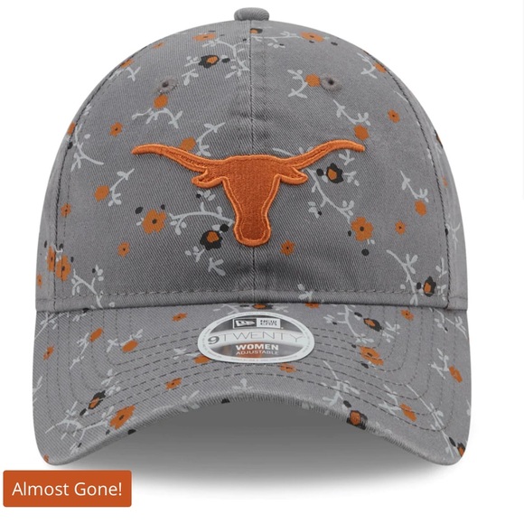 New Era Accessories - Womens New Era Gray Texas Longhorn Blossom Hat NWT